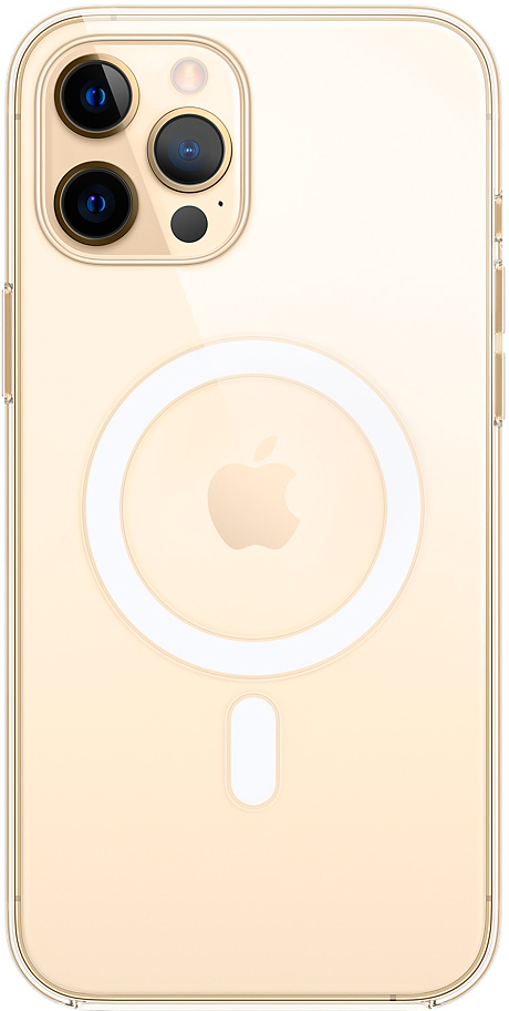 Клип-кейс Apple iPhone 12 Pro Max MagSafe силиконовый прозрачный (MHLN3ZE/A) 0313-8785 MHLN3ZE/A iPhone 12 Pro Max MagSafe силиконовый прозрачный (MHLN3ZE/A) - фото 3