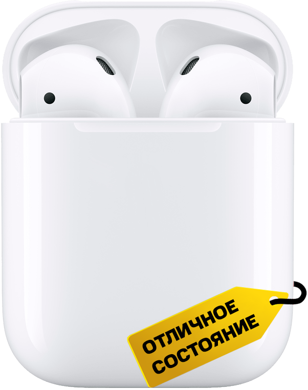 

Беспроводные наушники Apple, AirPods 2 «Отличное состояние» (MV7N2RU/A)