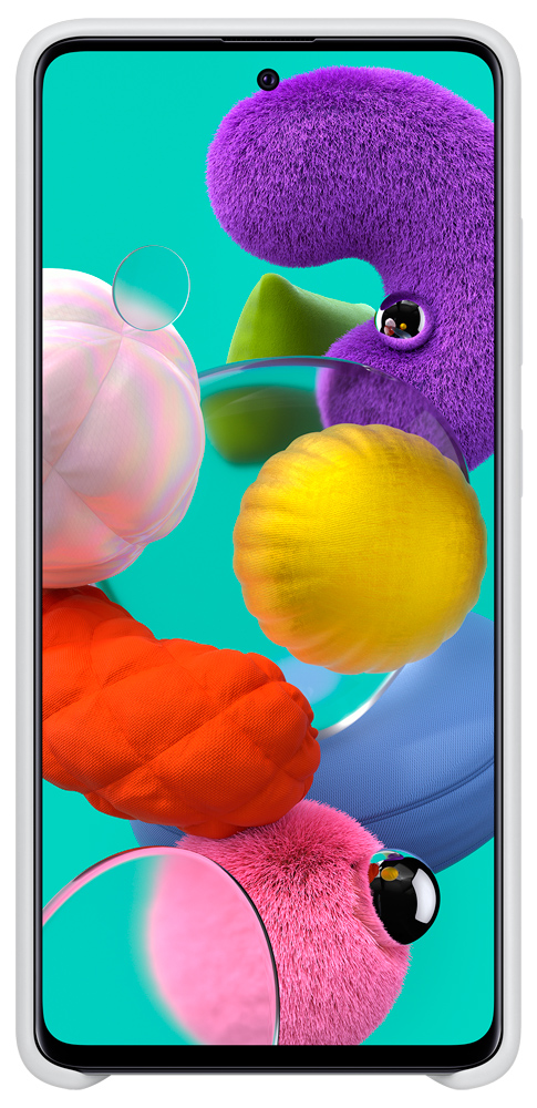 Клип-кейс Samsung Galaxy A51 силикон White (EF-PA515TWEGRU) 0313-8248 Galaxy A51 силикон White (EF-PA515TWEGRU) - фото 2