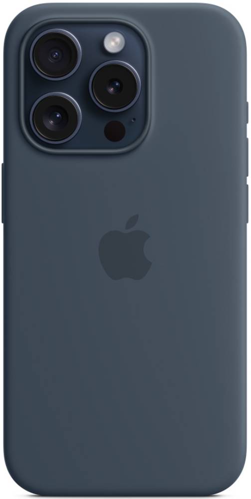 Чехол-накладка Apple iPhone 15 Pro Max Silicone Case with MagSafe Штормовой синий 3100-0073 iPhone 15 Pro Max - фото 4