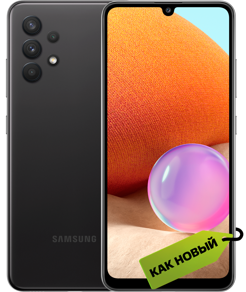 

Смартфон Samsung, Galaxy A32 4/64Gb Black "Как новый"