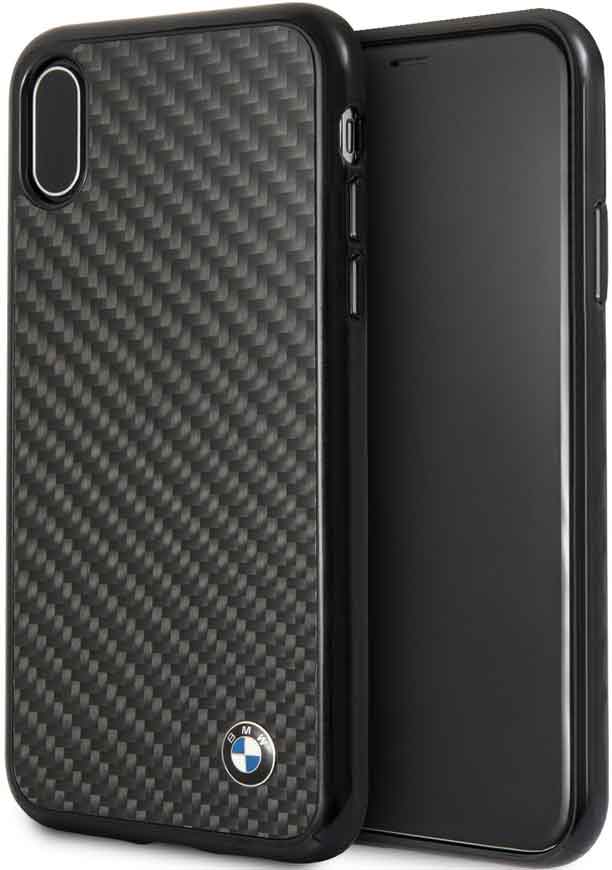 

Клип-кейс BMW, iPhone ХS карбон black