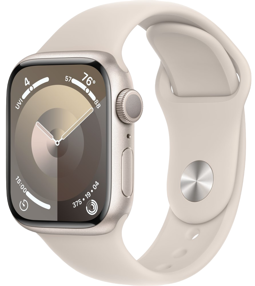 Часы Apple Watch Series 9 GPS 41мм корпус из алюминия сияющая звезда