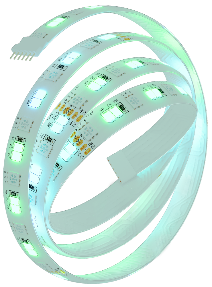 Умная светодиодная лента СберДевайсы умная светодиодная лента xiaomi lightstrip pro bhr4119gl