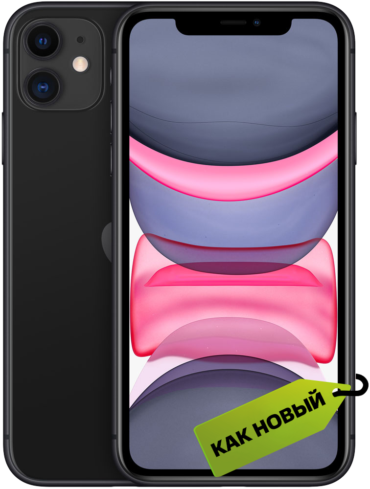 

Смартфон Apple, iPhone 11 128Gb Черный «Как новый»