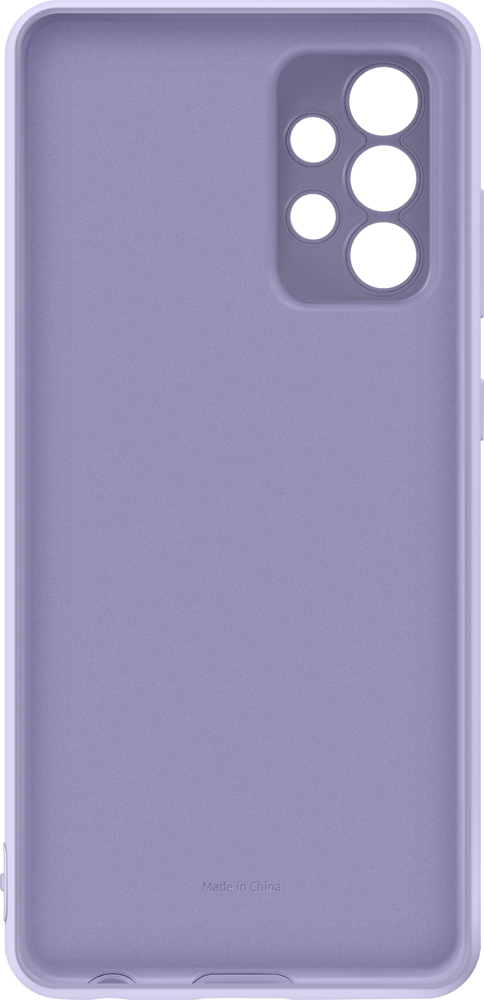 Клип-кейс Samsung Galaxy A52 Silicone Cover Purple (EF-PA525TVEGRU) 0313-8883 Galaxy A52 Silicone Cover Purple (EF-PA525TVEGRU) - фото 2
