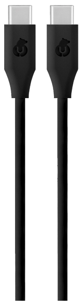 Дата-кабель uBear Life USB-C-USB-C 60W 1.2 м Черный