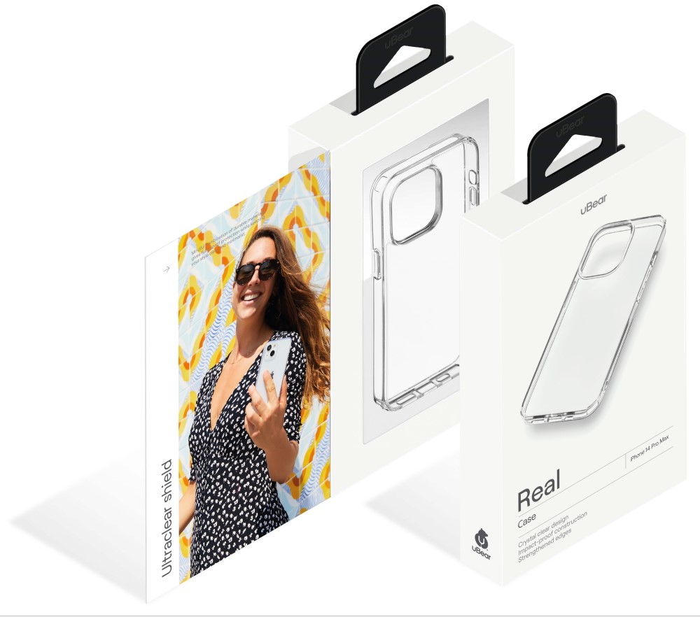Чехол-накладка uBear Real Case для iPhone 14 Pro Max Прозрачный (CS166TT67PRL-I22) 0319-0586 Real Case для iPhone 14 Pro Max Прозрачный (CS166TT67PRL-I22) - фото 9