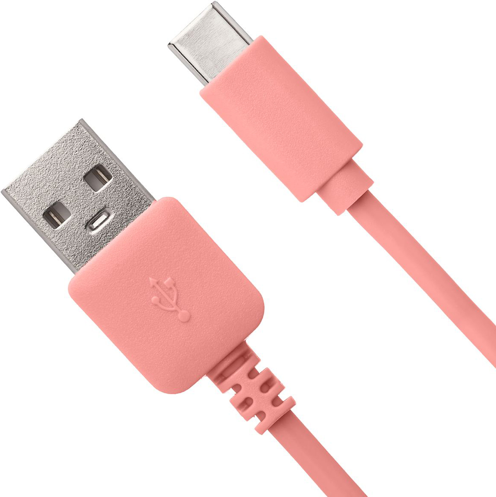 Дата-кабель PrimeLine 7243 USB Type-C 1м розовый