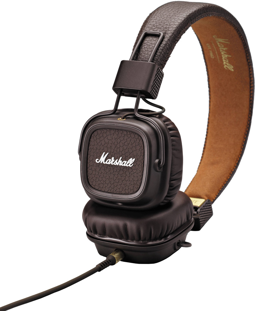 

Наушники с микрофоном Marshall, Major II накладные Brown