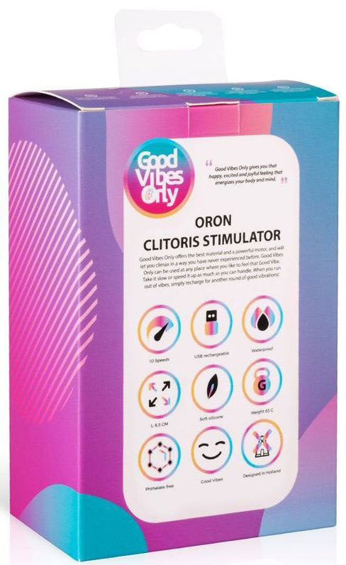 Стимулятор клитора EDC Oron Clitoris Stimulator Бирюзовый (GVO010) 7000-1516 Oron Clitoris Stimulator Бирюзовый (GVO010) - фото 5