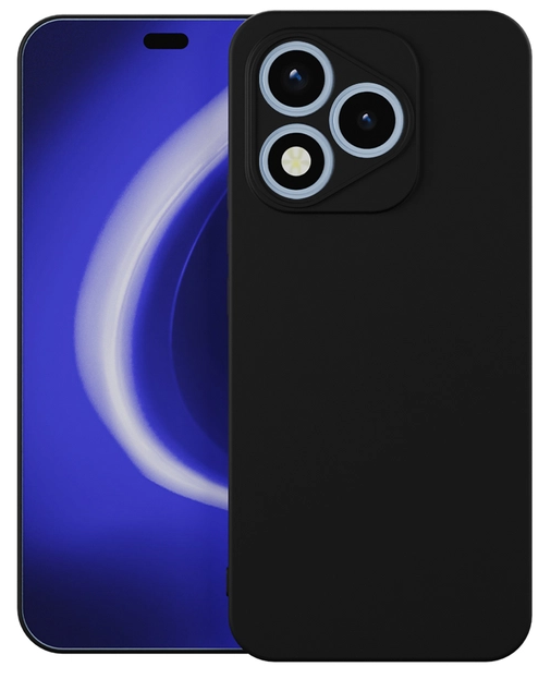

Чехол-накладка Krutoff, Silicone Case для Honor 400 Lite Черный