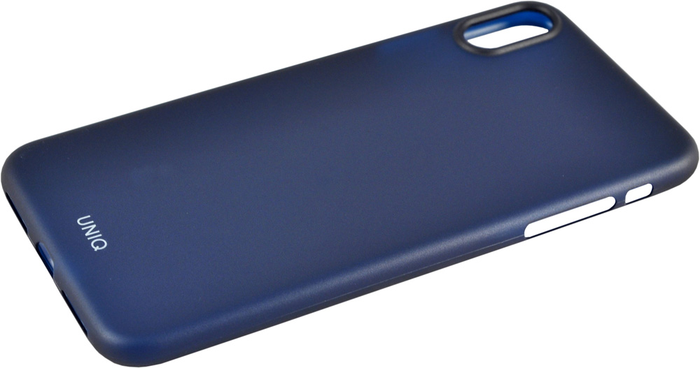 Клип-кейс Uniq Apple iPhone XS Max тонкий пластик Blue 0313-7196 - фото 2