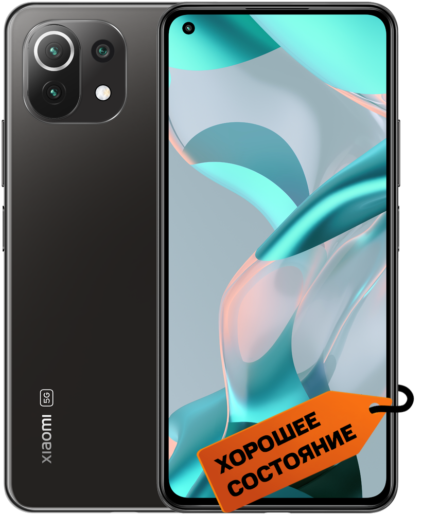 

Смартфон Xiaomi, 11 Lite NE 6/128GB Черный «Хорошее состояние»
