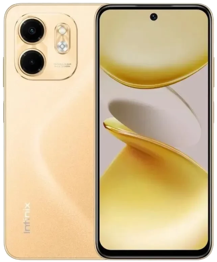 

Смартфон Infinix, Smart 9 3/128 Гб LTE Песочный золотой