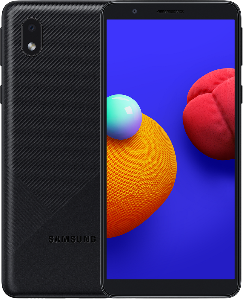 Смартфон Samsung A013 Galaxy A01 Core 1/16GB Black 0101-7227 SM-A013FZKDSER A013 Galaxy A01 Core 1/16GB Black - фото 1