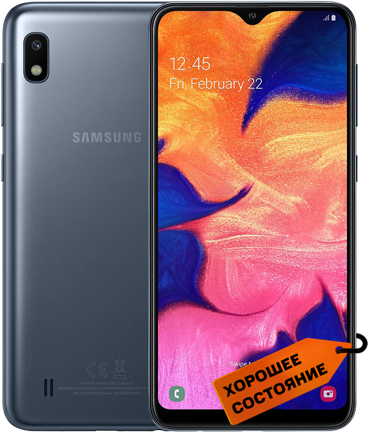 

Смартфон Samsung, Galaxy A10 2/32 Гб Черный «Хорошее состояние»