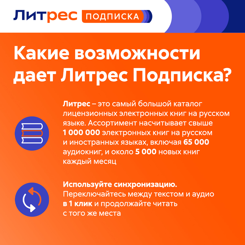 Цифровой продукт Литрес Подписка на 3 месяца 3400-0022 - фото 2