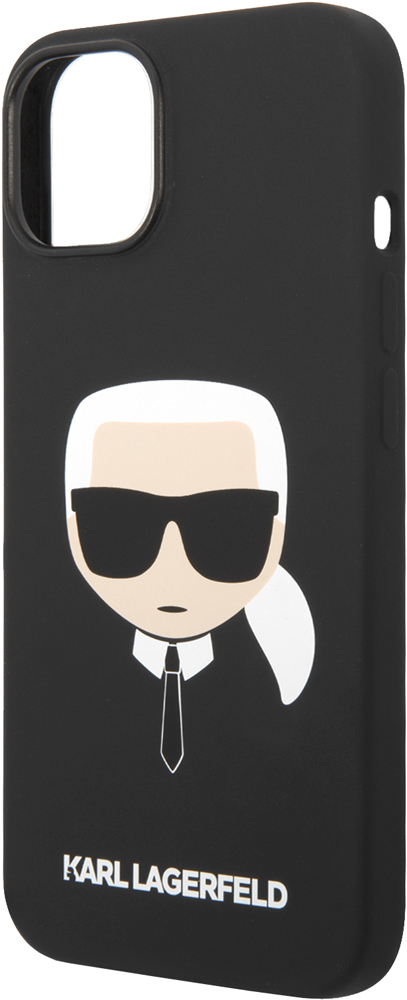 Чехол-накладка Karl Lagerfeld чехол силиконовый amg pc tpu double layer carbon pattern для iphone 14 pro