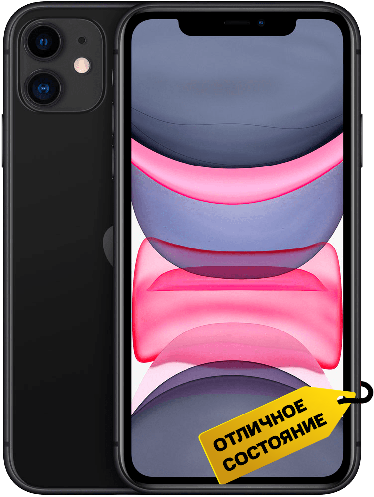 

Смартфон Apple, iPhone 11 64Gb Чёрный «Отличное состояние»