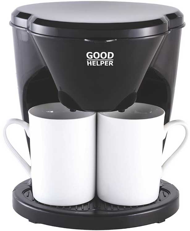Кофеварка Goodhelper СМ-D101 Чёрная 7000-3464 - фото 1
