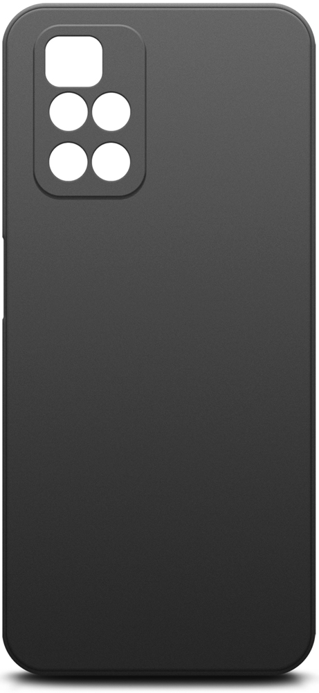 Клип-кейс Borasco Xiaomi Redmi 10 Microfiber Black клип кейс borasco xiaomi poco m4 pro microfiber red