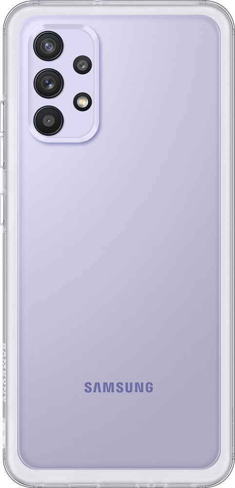 Клип-кейс Samsung Galaxy A32 Soft Clear Cover прозрачный (EF-QA325TTEGRU)