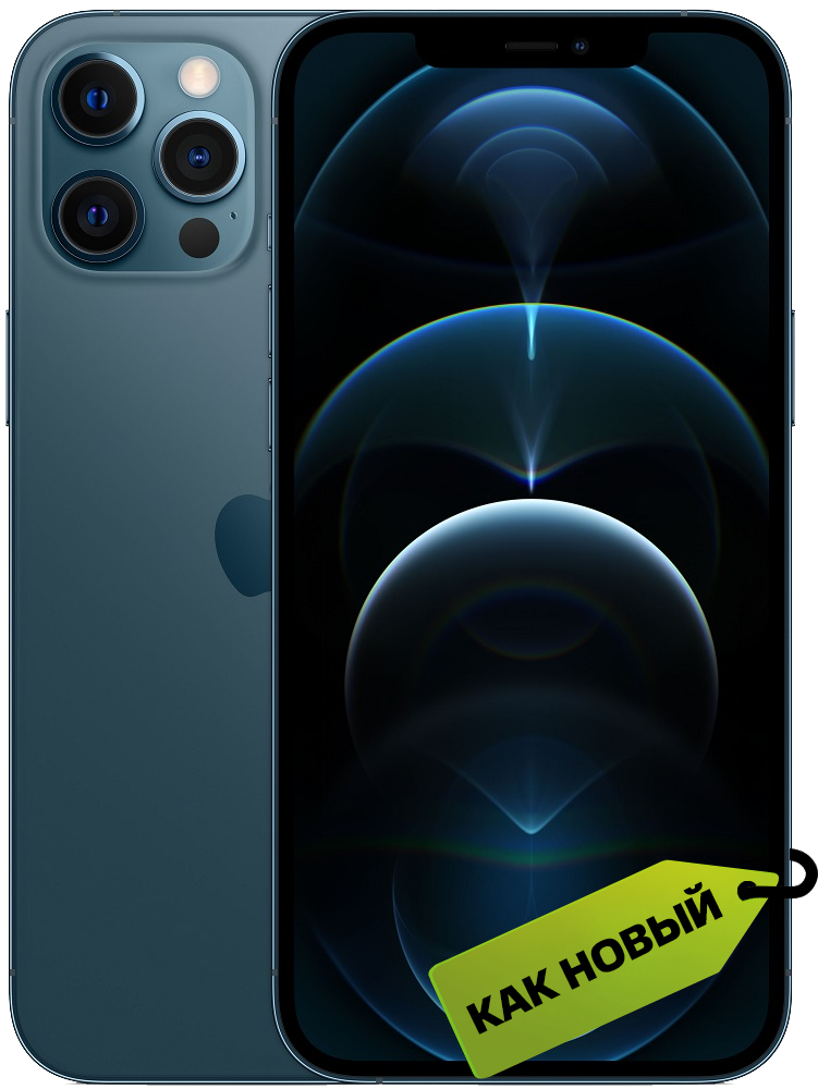 Смартфон Apple iPhone 12 Pro Max 256Gb Тихоокеанский синий «Как новый»