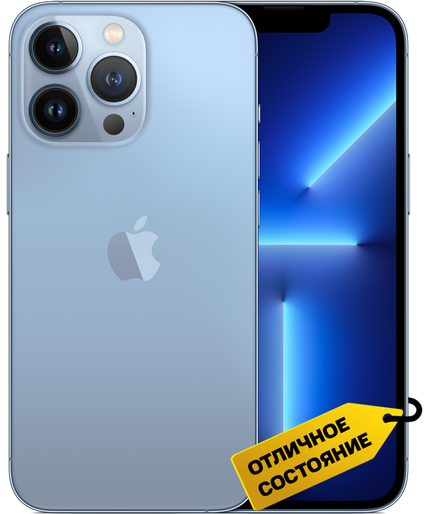 

Смартфон Apple, iPhone 13 Pro 256Gb Небесно-голубой «Отличное состояние»