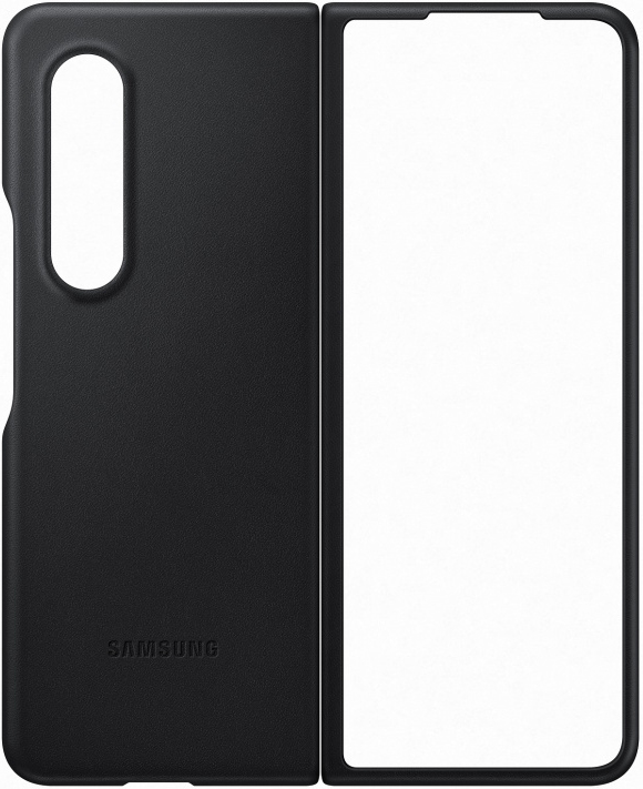 Клип-кейс Samsung Galaxy Z Fold3 Flip Cover кожаный Black (EF-VF926LBEGRU) 0313-9162 Galaxy Z Fold3 Flip Cover кожаный Black (EF-VF926LBEGRU) - фото 1