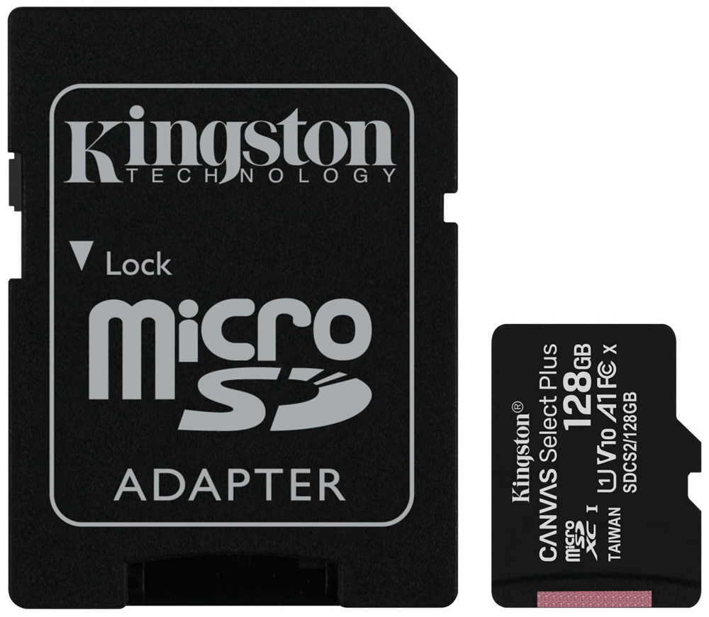 Карта памяти MicroSDHC Kingston модуль памяти kingston fury beast black rgb ddr4 dimm 3200mhz pc25600 cl16 32gb kit 2x16gb kf432c16bb12ak2 32