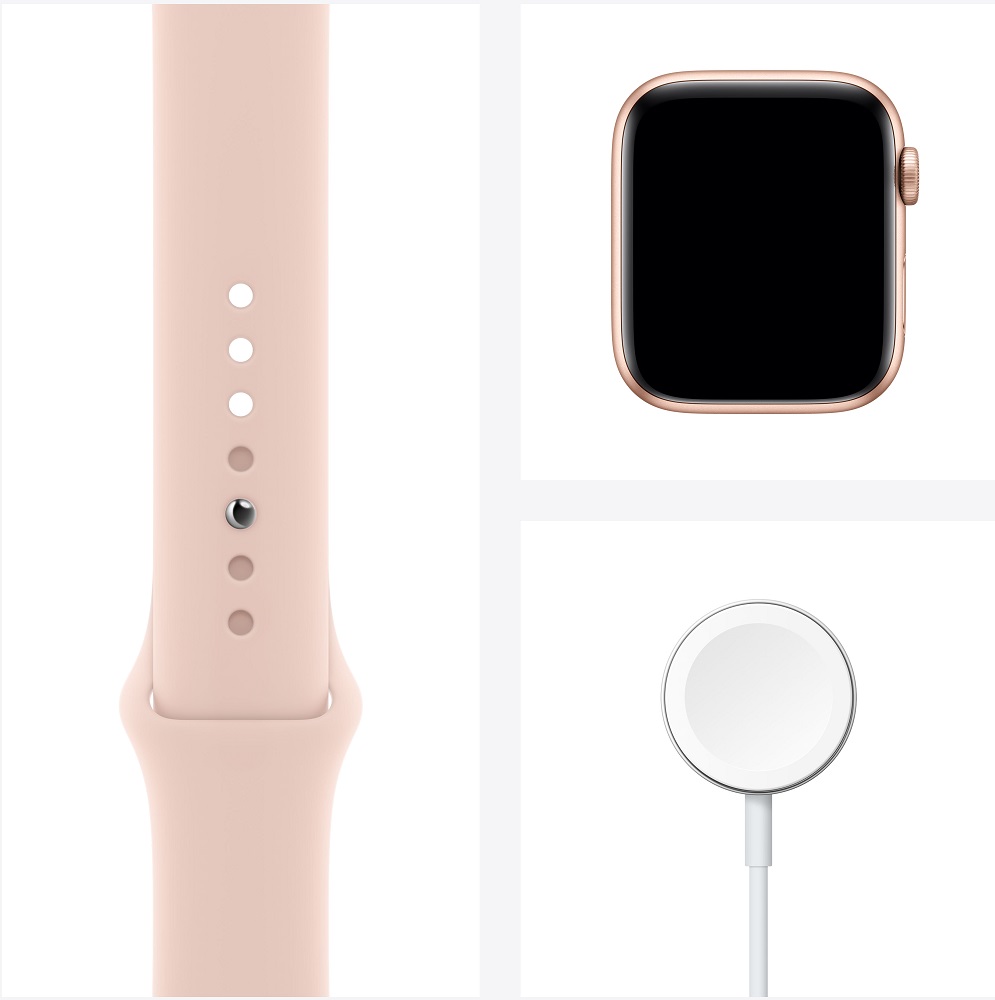 Часы Apple Watch SE GPS 44мм корпус из алюминия розовый + ремешок розовый (MYDR2RU/A) 0200-2200 MYDR2RU/A Watch SE GPS 44мм корпус из алюминия розовый + ремешок розовый (MYDR2RU/A) - фото 8