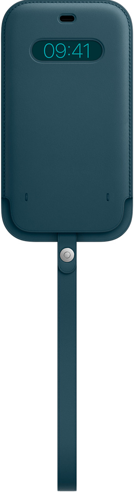 Чехол Apple iPhone 12 Pro Max MagSafe кожаный Балтийский синий (MHYH3ZE/A)