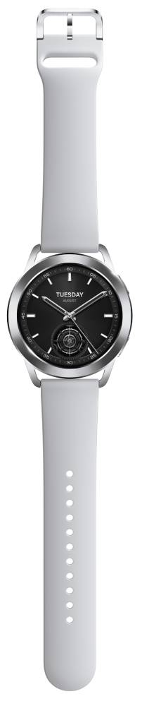 Часы Xiaomi Watch S3 Серебряные 3100-2179 - фото 4