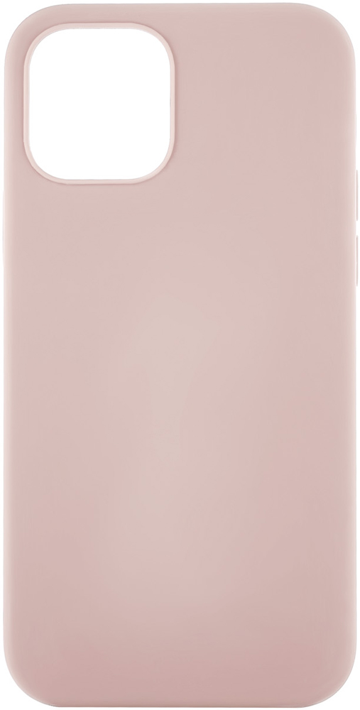 Клип-кейс uBear iPhone 12 Pro Max liquid силикон Pink 0313-8720 - фото 4