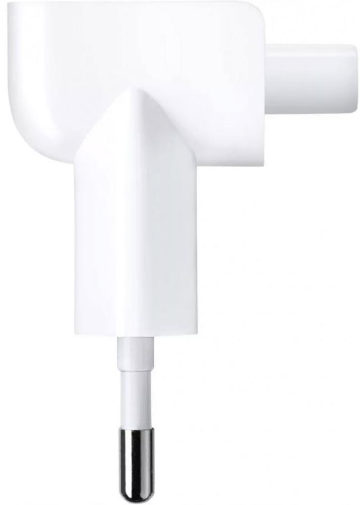 Переходник для Apple A1561 Euro Plug Белый переходник сзу на usb type c 3a 30w hoco n21 белый