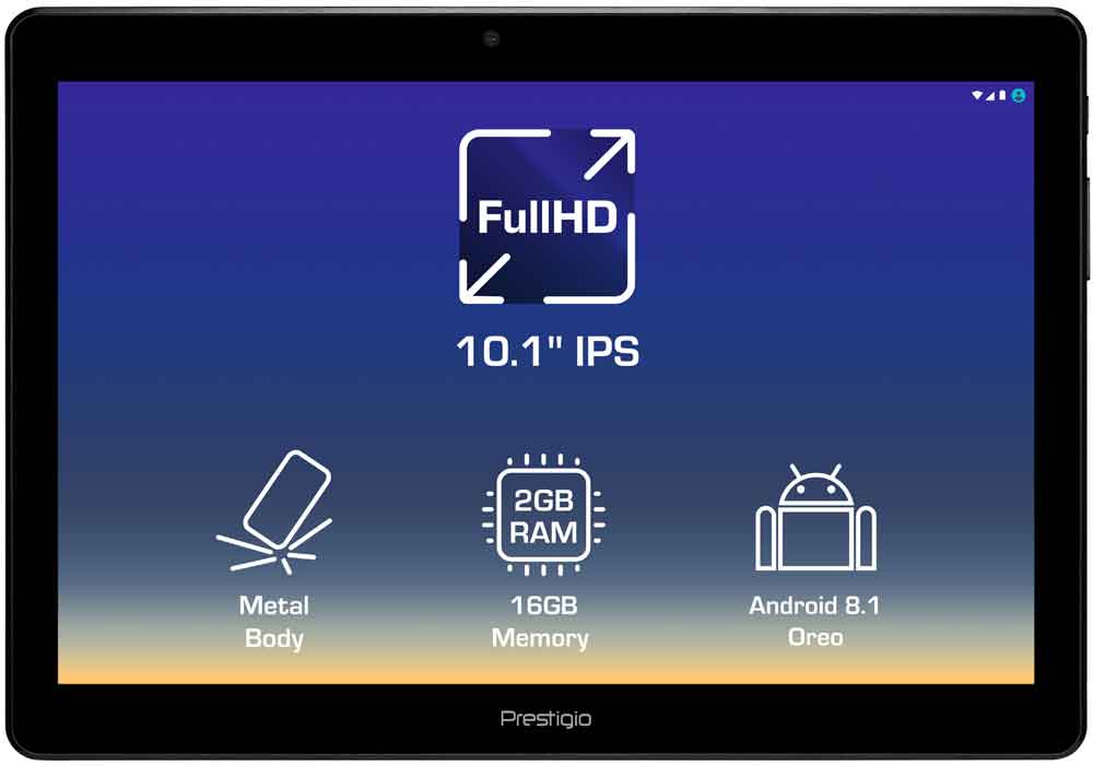 

Планшет Prestigio, Grace FHD 10" 16GB 4G Black