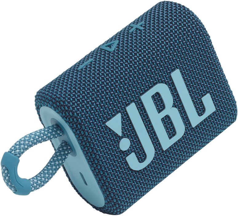 Портативная акустическая система JBL GO 3 Blue 0406-1301 - фото 3
