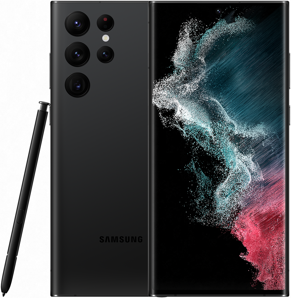 

Смартфон Samsung, Galaxy S22 Ultra 12/256Gb Черный фантом