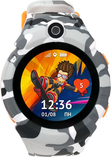 Детские часы Кнопка Жизни Aimoto Sport камуфляж 0200-1573 - фото 4