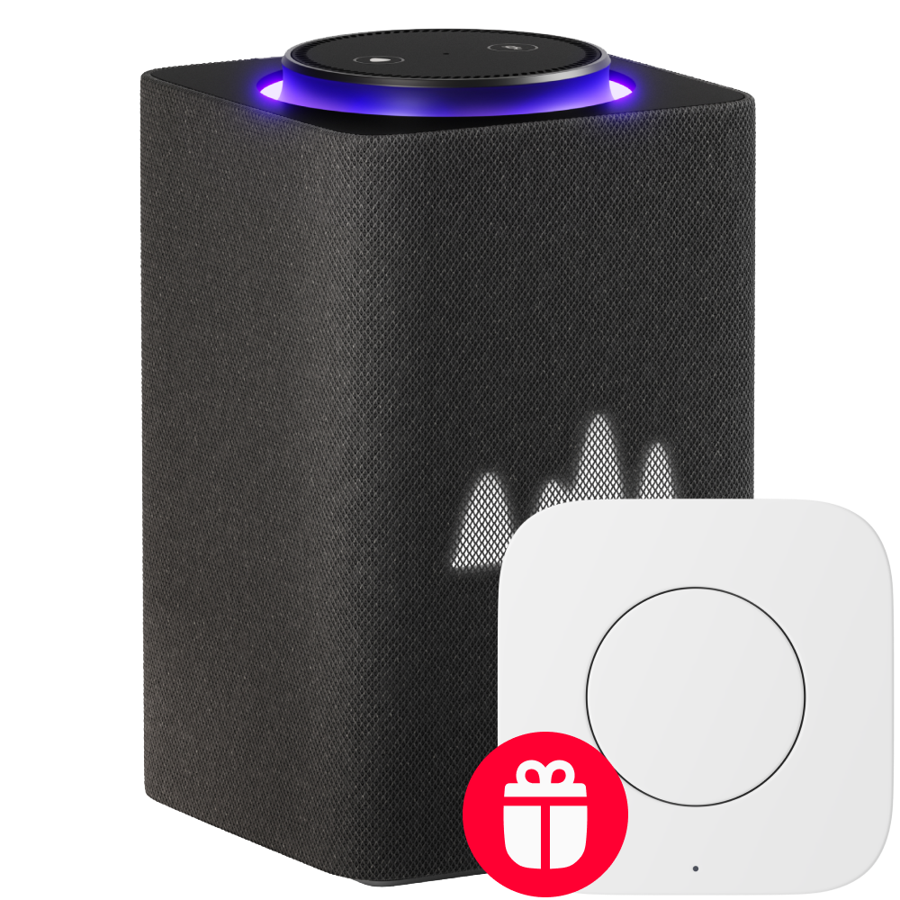 

Умная колонка Яндекс, Станция Макс с Zigbee Графит