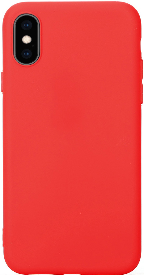 

Клип-кейс Vili Apple iPhone XS TPU Red, Apple iPhone XS TPU Red