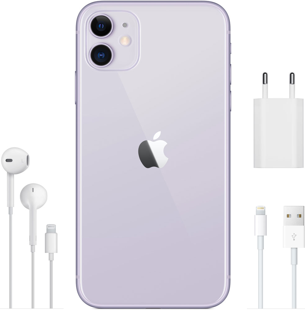 Смартфон Apple iPhone 11 64Gb Фиолетовый 0101-6879 - фото 7
