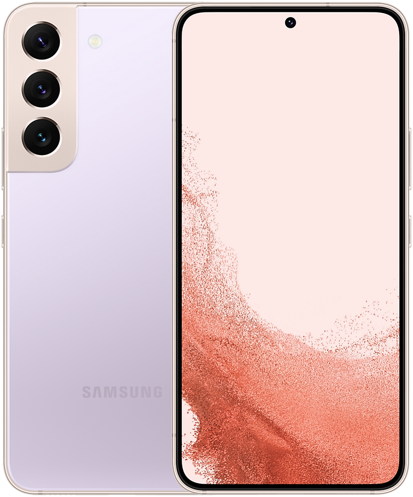 Смартфон Samsung Galaxy S22 8/128Gb Лавандовый (SM-S901) 0101-8722 Galaxy S22 8/128Gb Лавандовый (SM-S901) - фото 1