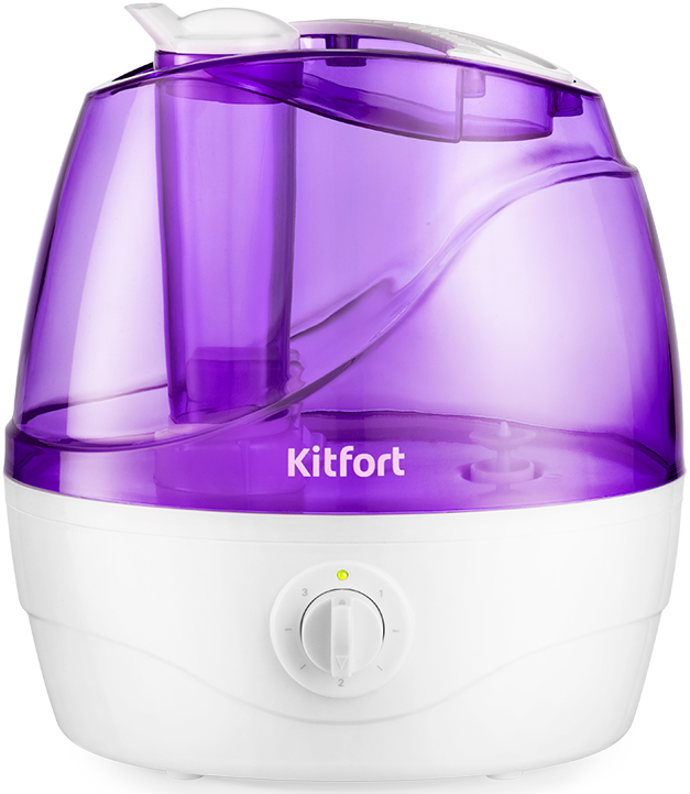 Увлажнитель воздуха Kitfort KT-2834-1 Бело-фиолетовый 0200-3446 - фото 2