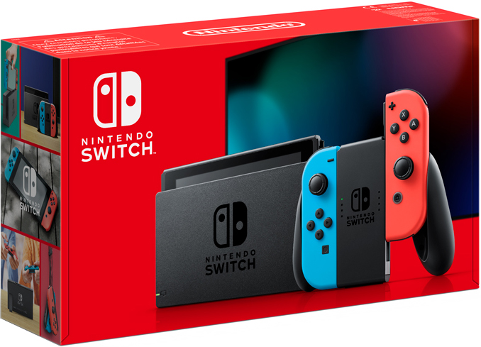 Игровая консоль Nintendo Switch неоновая синяя/неоновая красная 0206-0100 Switch неоновая синяя/неоновая красная - фото 5
