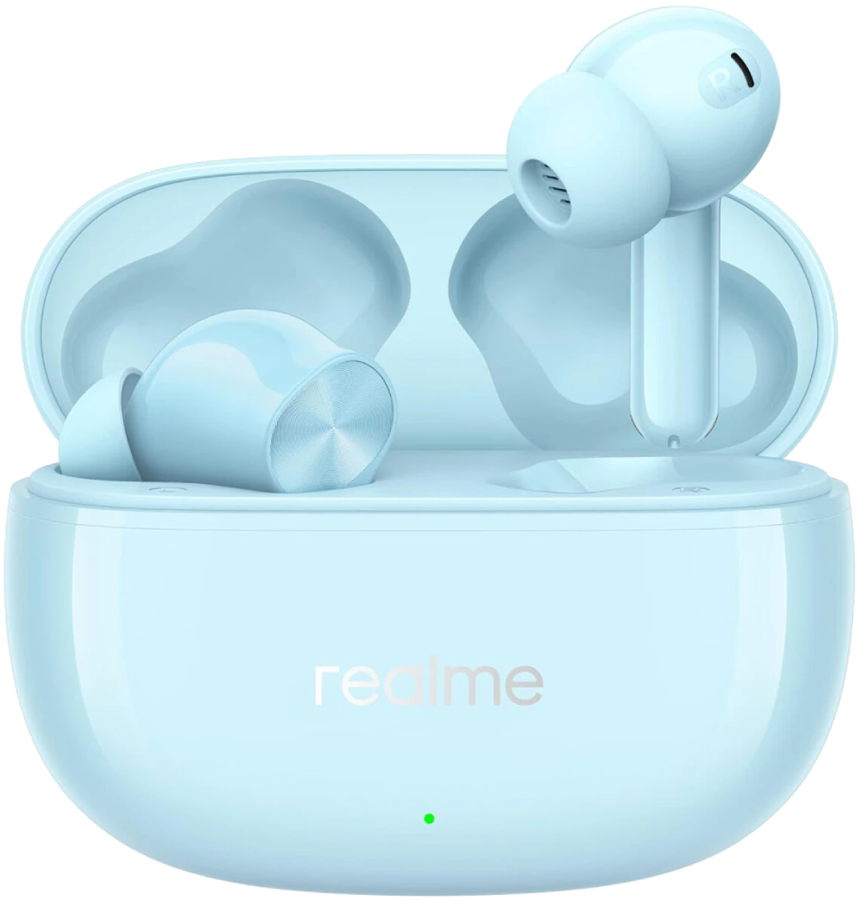 

Беспроводные наушники realme, Buds T200X Голубые