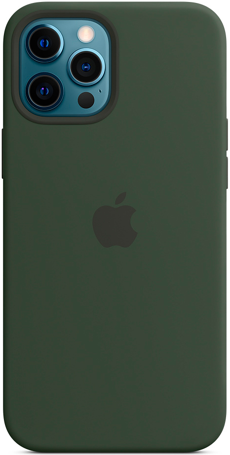 Клип-кейс Apple iPhone 12 Pro Max MagSafe силиконовый Кипрский зеленый (MHLC3ZE/A) 0313-8779 MHLC3ZE/A iPhone 12 Pro Max MagSafe силиконовый Кипрский зеленый (MHLC3ZE/A) - фото 1