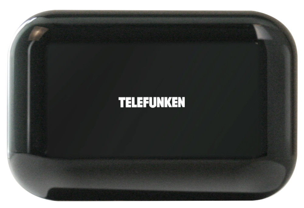 Беспроводные наушники с микрофоном Telefunken TWS TF-1003B black 0406-1198 - фото 3