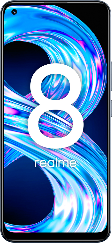 Смартфон Realme 8 6/128Gb Black 0101-7597 RMX3085 8 6/128Gb Black - фото 2